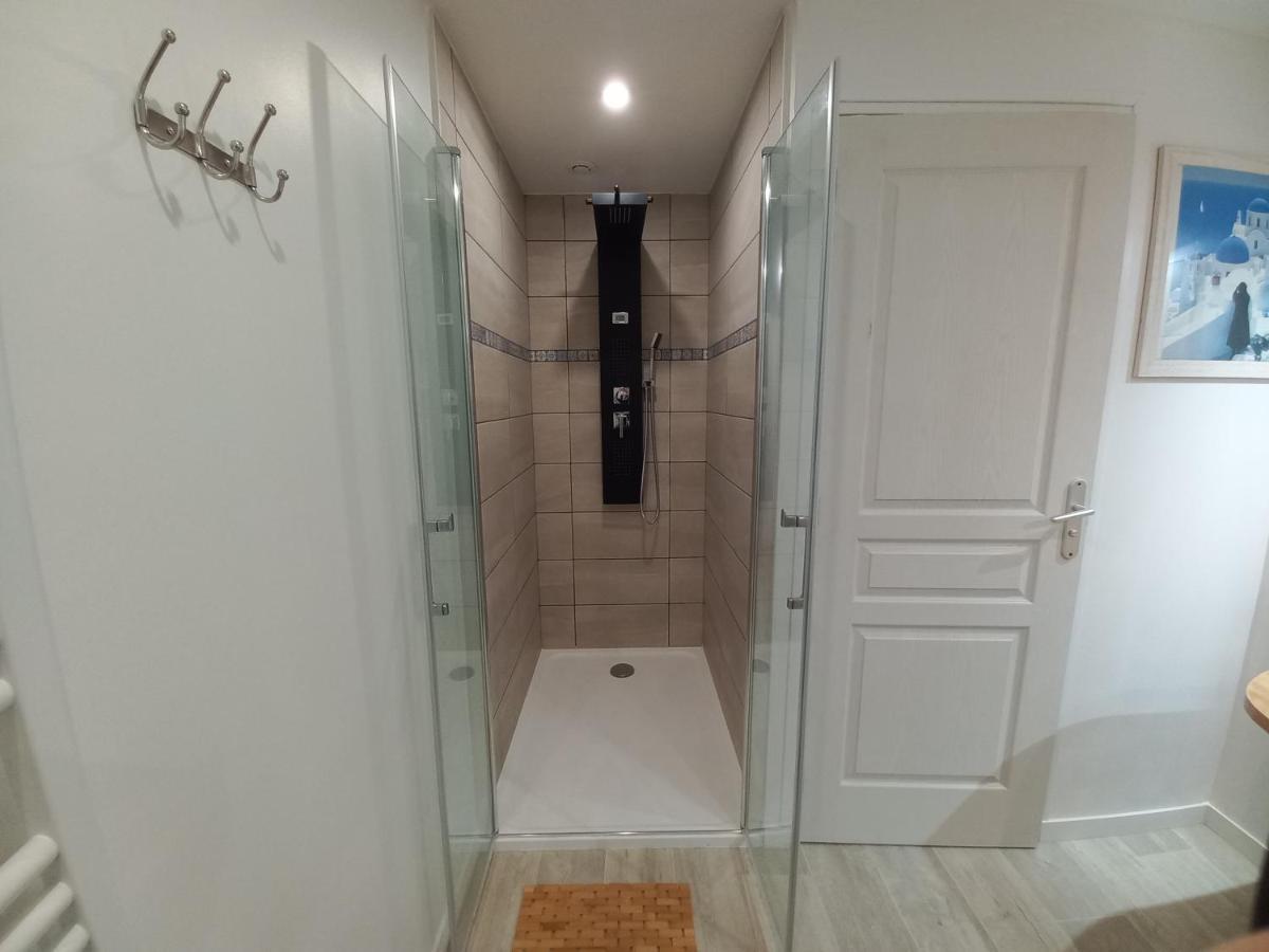 L'Annexe- Guest House Avec Piscine Studio Avec Coin Chambre Rosny-sur-Seine Eksteriør billede