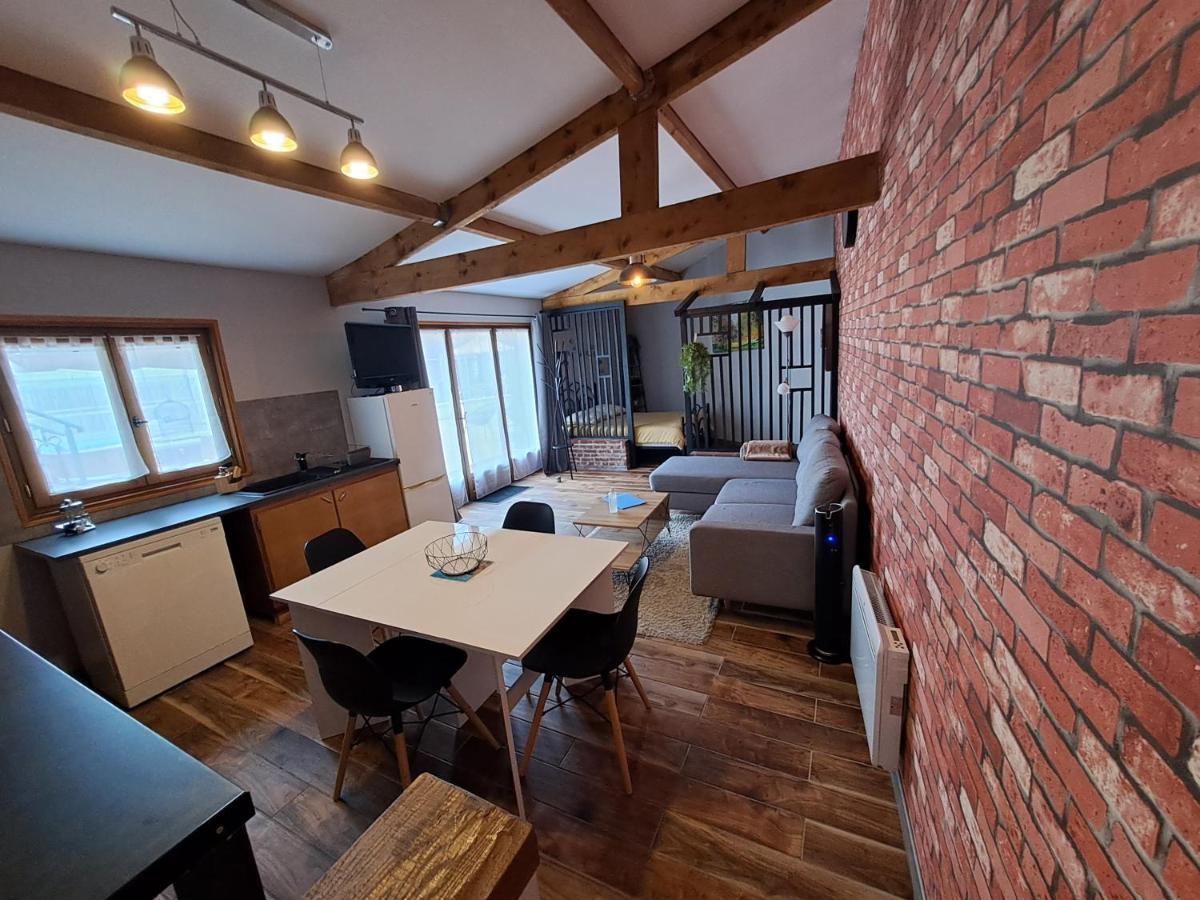 L'Annexe- Guest House Avec Piscine Studio Avec Coin Chambre Rosny-sur-Seine Eksteriør billede