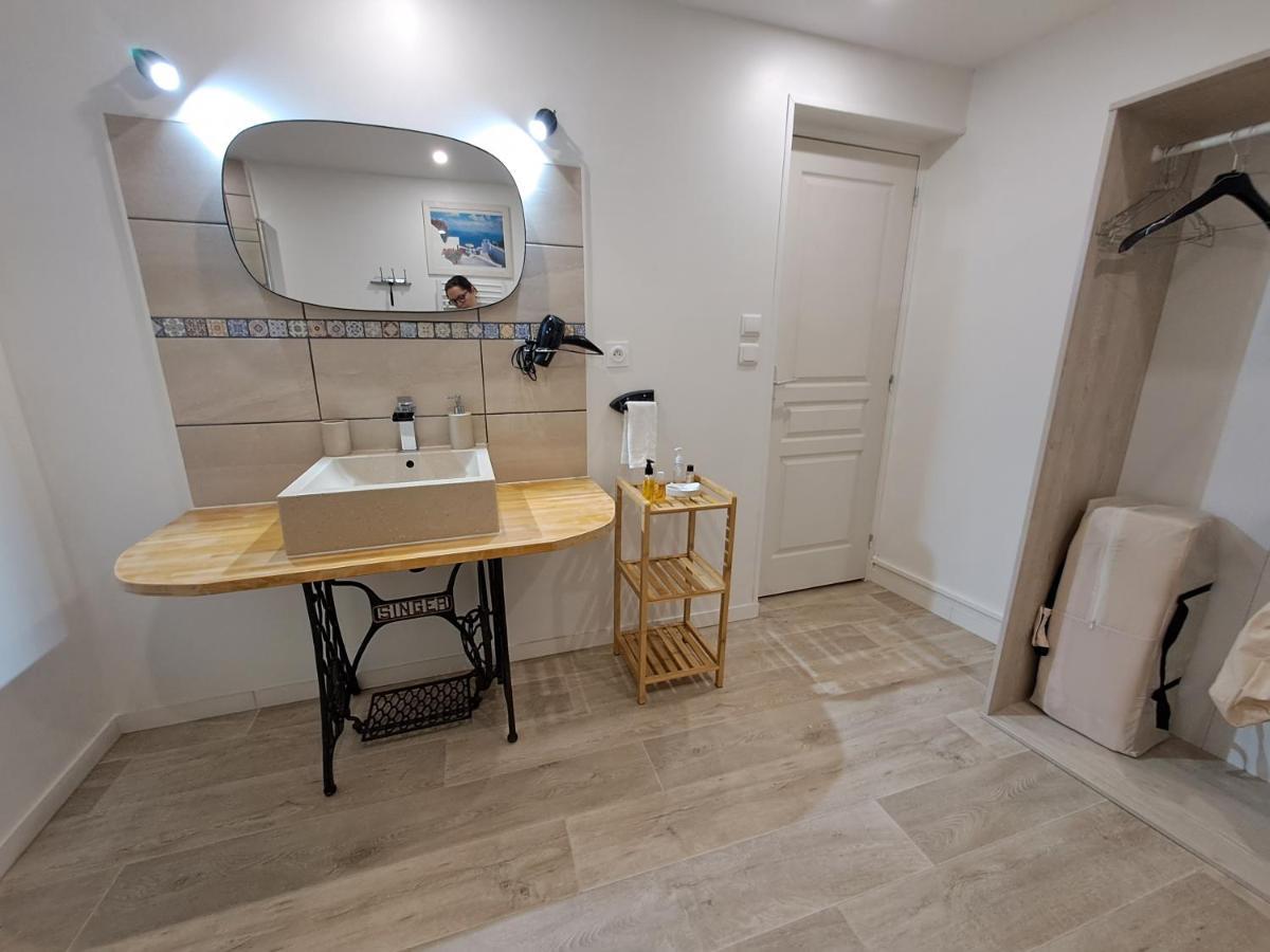 L'Annexe- Guest House Avec Piscine Studio Avec Coin Chambre Rosny-sur-Seine Eksteriør billede